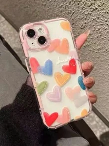 半透明夜光材質水彩心 - 彩色 - 查看 2