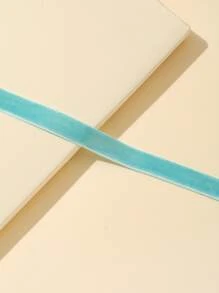 Gargantilla minimalista unicolor - Azul menta - Ver 4