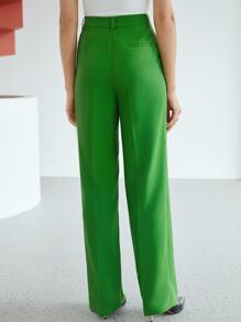 MOTF PREMIUM PRESS CREASE SUIT TROUSERS - Green - View 8