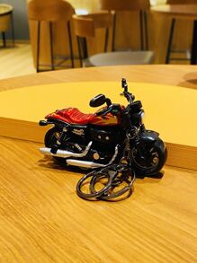 摩托車吊墜鑰匙圈 - 彩色 - 查看 1