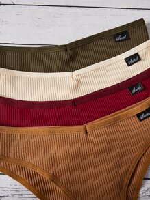7 piezas Bragas lisa - Multicolor - Ver 4