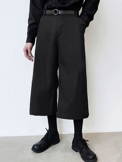 سروال رجالي واسع بجيب مائل ولا يأتي مع حزام