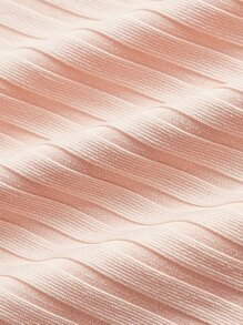 ROMWE 蕾絲拼接吊帶上衣 - 珊瑚粉 - 查看 4