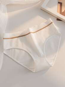 3pack Contrast Binding Panty Set - Multicolor - View 4