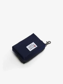 3pcs Men Letter Graphic Casual Daypack Set Bookbag Set College Bag Set High School Students Graduate Students University Freshman Sophomore for Commute, Outdoors, Hiking Travel - Navy Blue - View 3