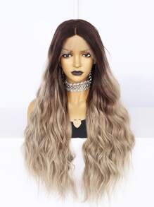 Tóc giả tổng hợp xoăn dài hình chữ T 13 * 3 - Nhiều màu - Xem 4