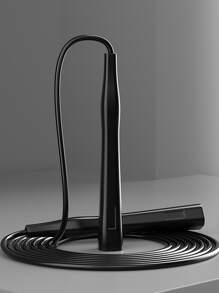 1pc Plain Jump Rope - Black - View 1