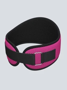 1pc Synthetic Rubber Sports Waist Belt Shapewear Waist Trainer Corset - Pink - View 3