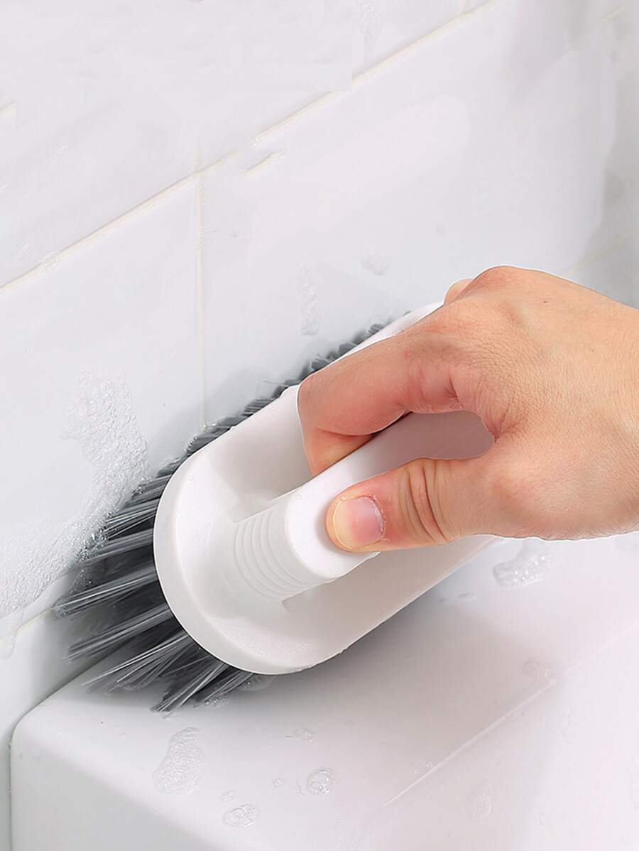 1pc Multifunction Gap Cleaning Brush - White - View 1