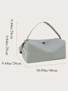 Waterproof Training Bag With Individual Shoe Compartment - Grey - View 4