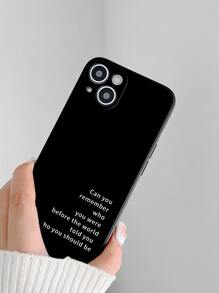 字母圖案手機殼 - 彩色 - 查看 2