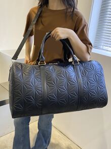 Pu 旅行包，防水大號行李袋適合旅行和戶外活動行李包過夜包隨身包手提包健身包工作學校用品學校用品學生手提包週末包度假手提包商務度假醫院男女通用