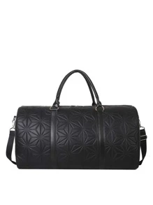 Pu 旅行包，防水大號行李袋適合旅行和戶外活動行李包過夜包隨身包手提包健身包工作學校用品學校用品學生手提包週末包度假手提包商務度假醫院男女通用