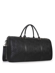 Pu 旅行包，防水大號行李袋適合旅行和戶外活動行李包過夜包隨身包手提包健身包工作學校用品學校用品學生手提包週末包度假手提包商務度假醫院男女通用