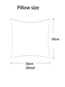 Solid Plush Decorative Pillow - Multicolor - View 2