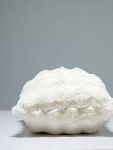 Solid Plush Decorative Pillow - Multicolor - View 3