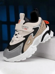 Giày thể thao có dây buộc móc Colorblock nhiều màu cho bé gái - Nhiều màu - Xem 1