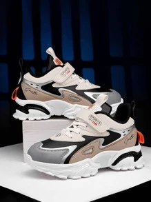 Giày thể thao có dây buộc móc Colorblock nhiều màu cho bé gái - Nhiều màu - Xem 2