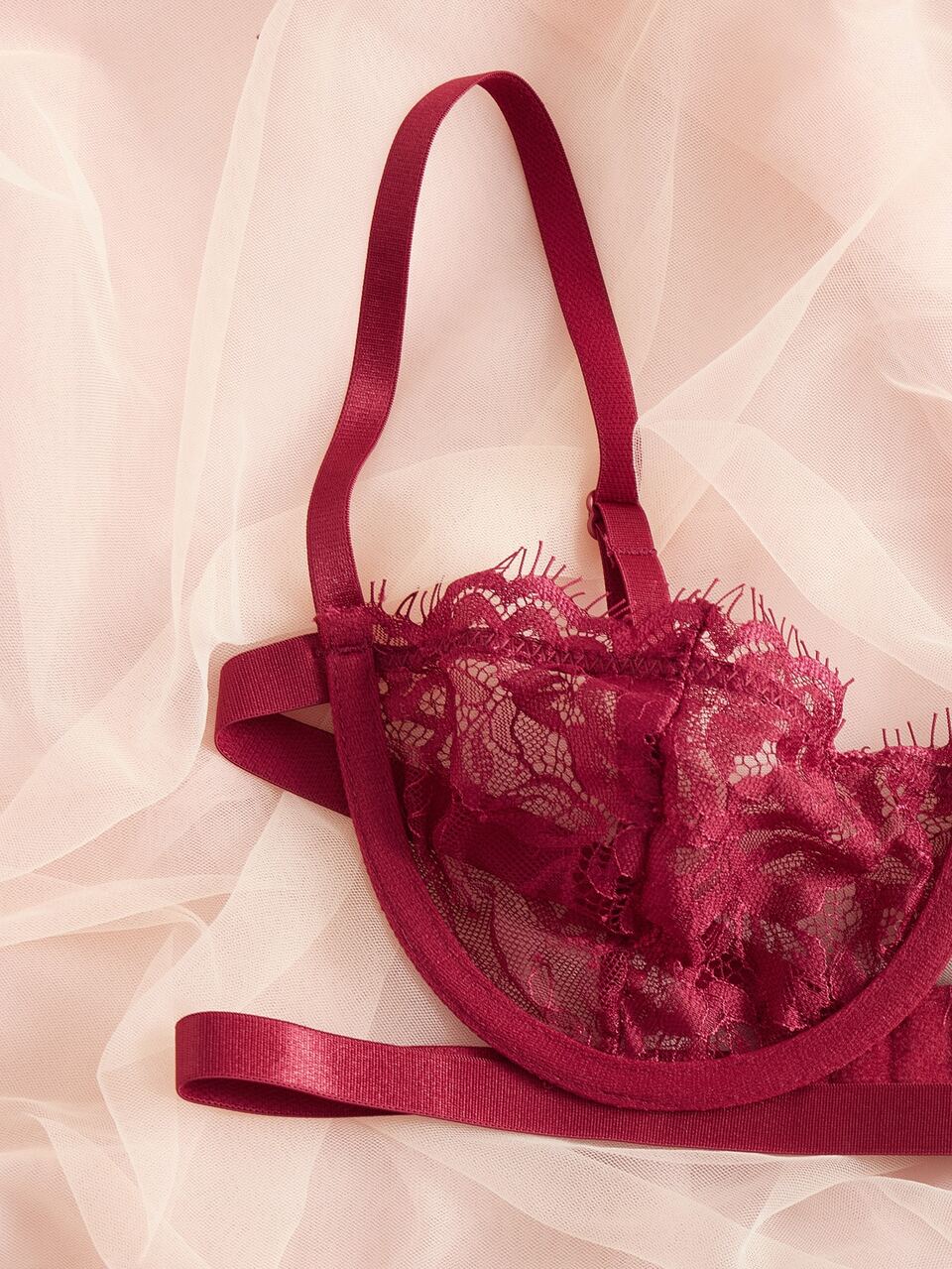 Floral Lace Underwire Bra & Panty Sexy Lingerie Set