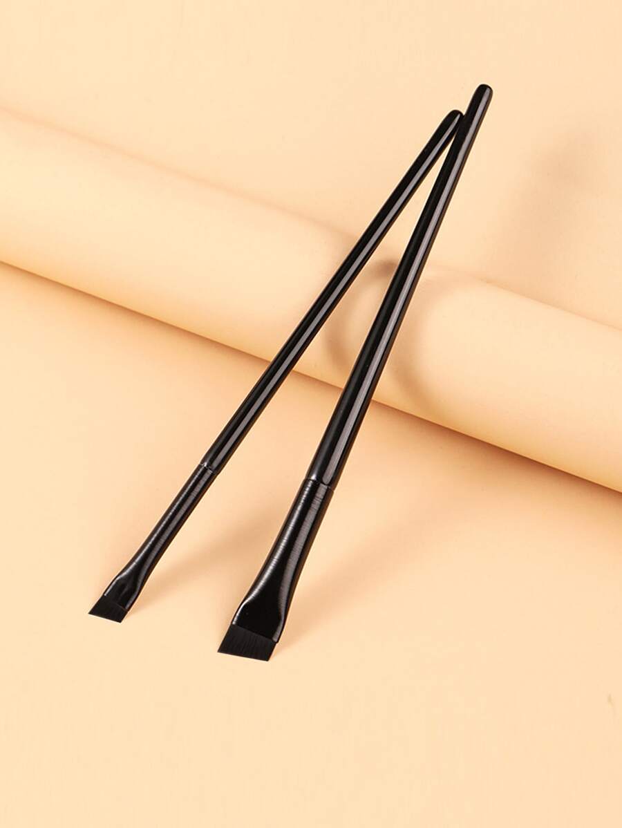 Bộ 2 cọ trang điểm mắt dành cho nữ, Bộ cọ, Bộ cọ trang điểm, Bộ cọ trang điểm, Bộ trang điểm hoàn chỉnh, Bộ cọ trang điểm, Bộ trang điểm hoàn chỉnh, Bộ cọ, Bộ cọ trang điểm, Bộ quà tặng trang điểm - màu đen - Xem 1