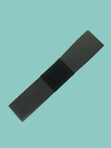 1pc Workout Resistance Band - Black - View 3