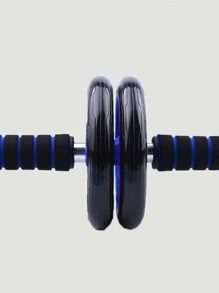 Rodillo abdominal de rueda - Negro - Ver 3