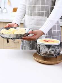 1入組不銹鋼蒸籠架