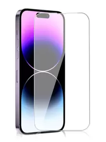 2pcs Anti-Fall Screen Protection Film & 2pcs Lens Protector Compatible With IPhone 16/16 Plus/16 Pro/16 Pro Max/15/15Pro/15Plus/15Promax - Clear - View 2