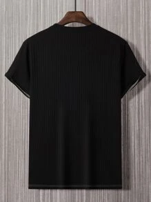 Manfinity Tops Nam Gân đan Khối Màu Giải trí - Nhiều màu - Xem 2