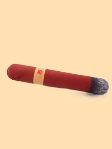 1pc Cigar Design Pet Chew Toy - Brown - View 3