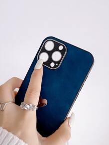 愛心圖案手機殼 - 寶藍色 - 查看 3