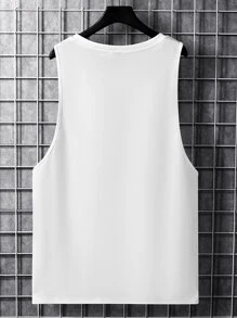 Manfinity Hypemode Áo thun & Áo lót Nam Cao thấp màu trơn Giải trí - trắng - Xem 2