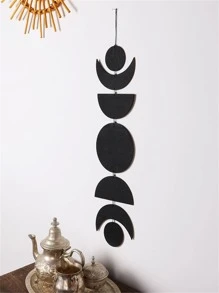 Colgante de pared con diseño de luna - Negro - Ver 4