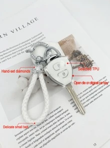 1 set bilnyckelfodral & nyckelring kompatibel med Toyota, nyckelbricka - Multifärgad - Visa 5
