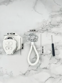 1 set bilnyckelfodral & nyckelring kompatibel med Toyota, nyckelbricka - Multifärgad - Visa 7
