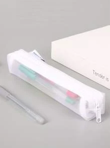 1入組隨機色網紗筆袋 - 彩色 - 查看 4