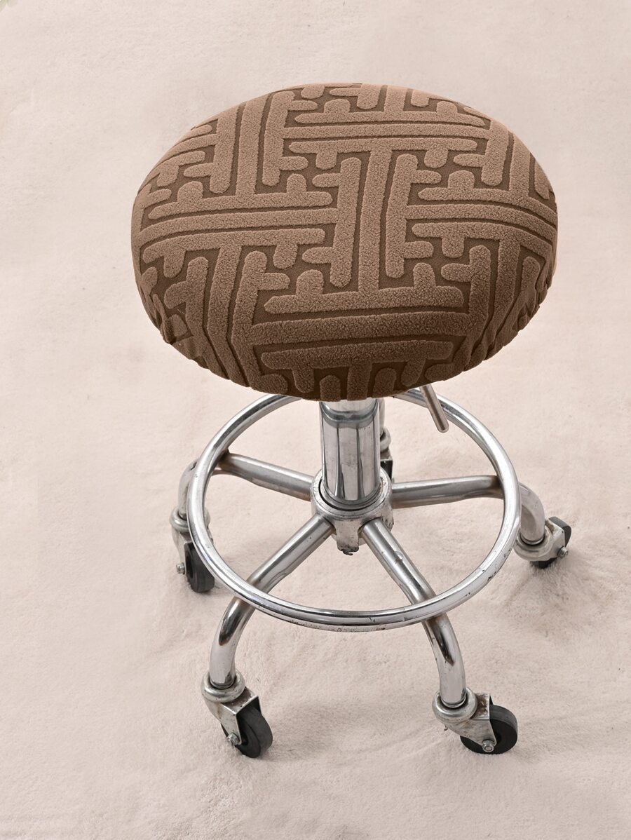 1PC,4pcs,Tatuo Round Bar Stool Seat Covers, Washable Stool Cushions, Sofa Covers, And Elastic Bar Chair Covers Are Suitable For 12-16 Inch Chairs - Camel - View 1