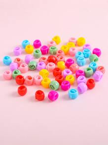 60 phụ kiện tóc màu ngẫu nhiên cho bé gái tập đi - Nhiều màu - Xem 1