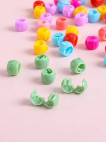 60 phụ kiện tóc màu ngẫu nhiên cho bé gái tập đi - Nhiều màu - Xem 4