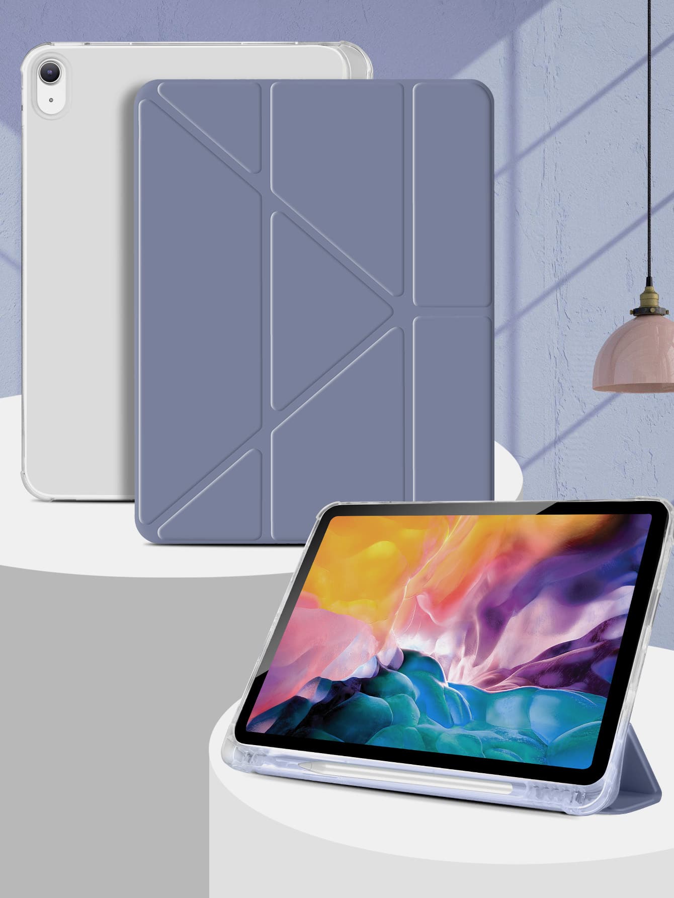 Đế gập Ipad nhiều khe cắm không có bàn phím