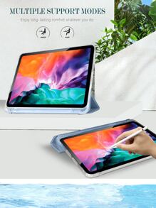 Đế gập Ipad nhiều khe cắm không có bàn phím - Màu xanh lam - Xem 10