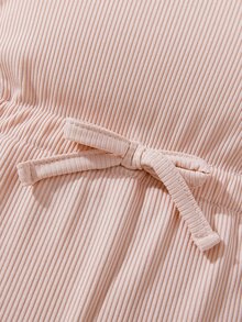 嬰兒2入組前蝴蝶結連身短褲 - 彩色 - 查看 7