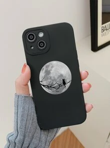 月亮和貓樣式手機殼 - 彩色 - 查看 5