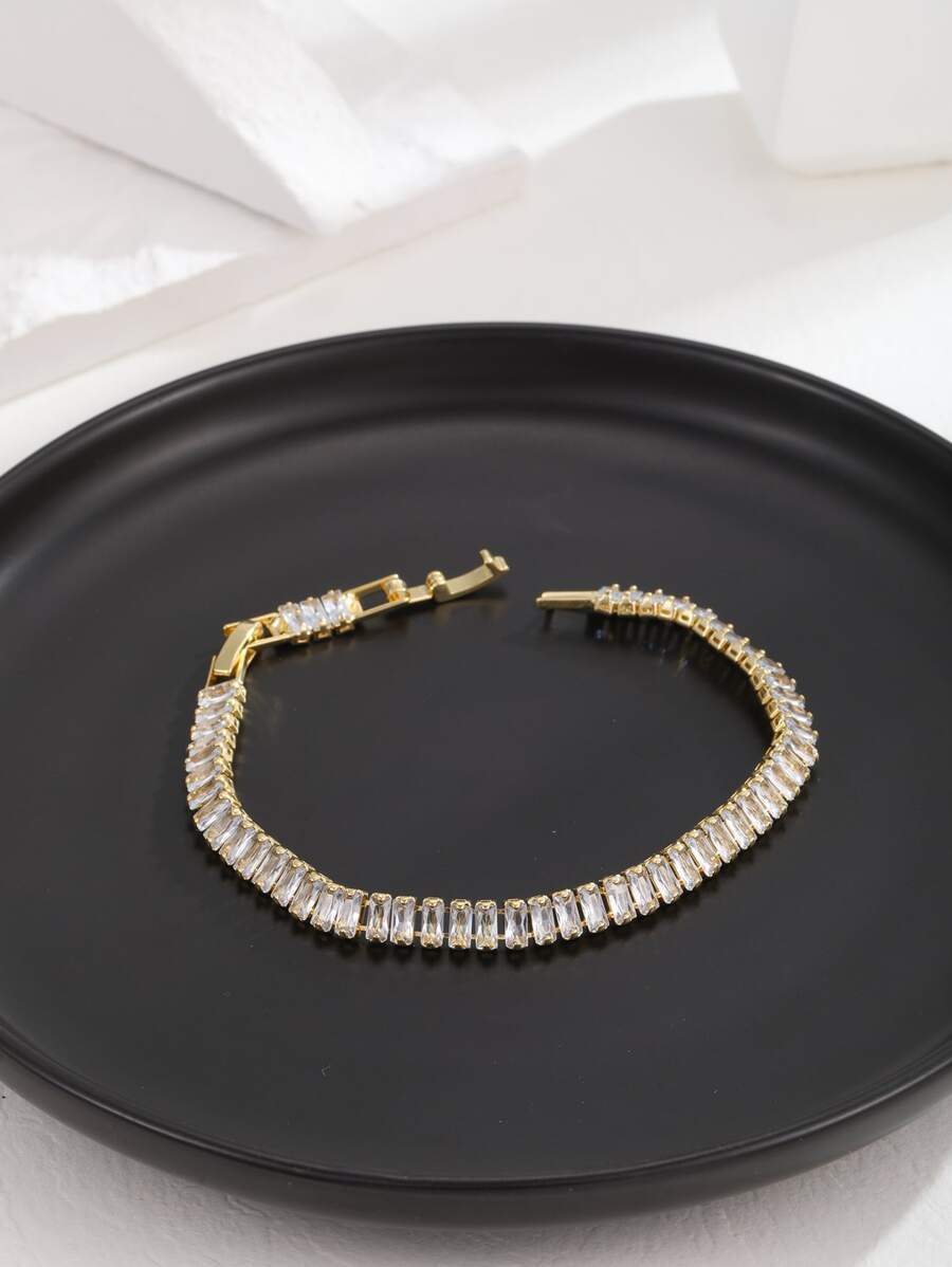 Hihho Vòng tay trang trí bằng đá khối Zirconia