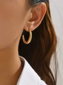 12pcs Classic Earrings Combo Set (Excluding Card) - Yellow Gold - View 5