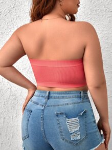 Sujetador unicolor tubo - Rosado Sandía - Ver 2