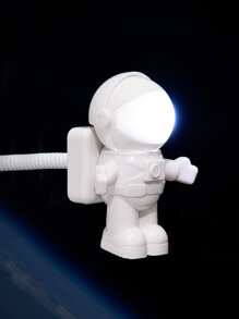 1 pieza astronauta en forma de Libro Luz - Blanco - Ver 3