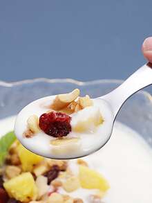 1pc Stainless Steel Tea Spoon - Silver - View 4