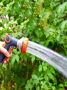 5pcs High Pressure Water Gun Set, Multifunction TPE Watering Spray Gun For Household - Multicolor - View 8