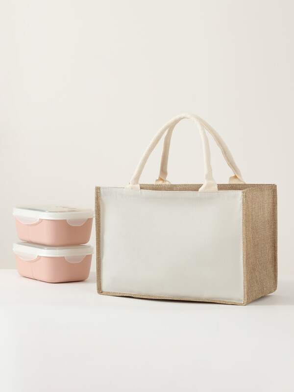 1pc Minimalist Lunch Bag SHEIN USA